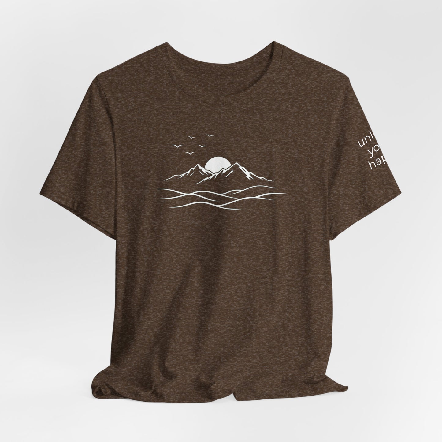 Mountain Graphic T-Shirt  - Vintage Brown