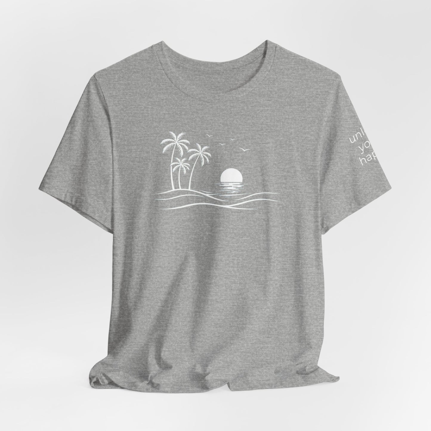Ocean Graphic T-Shirt – Unisex Nature-Inspired Coastal Tee