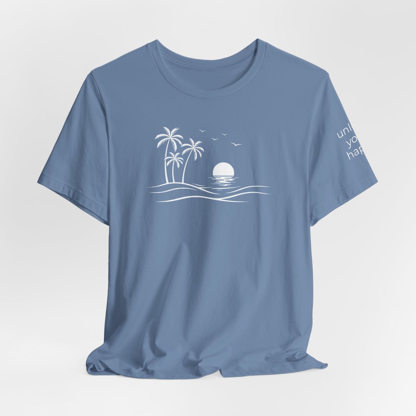 Ocean Graphic T-Shirt – Unisex Nature-Inspired Coastal Tee