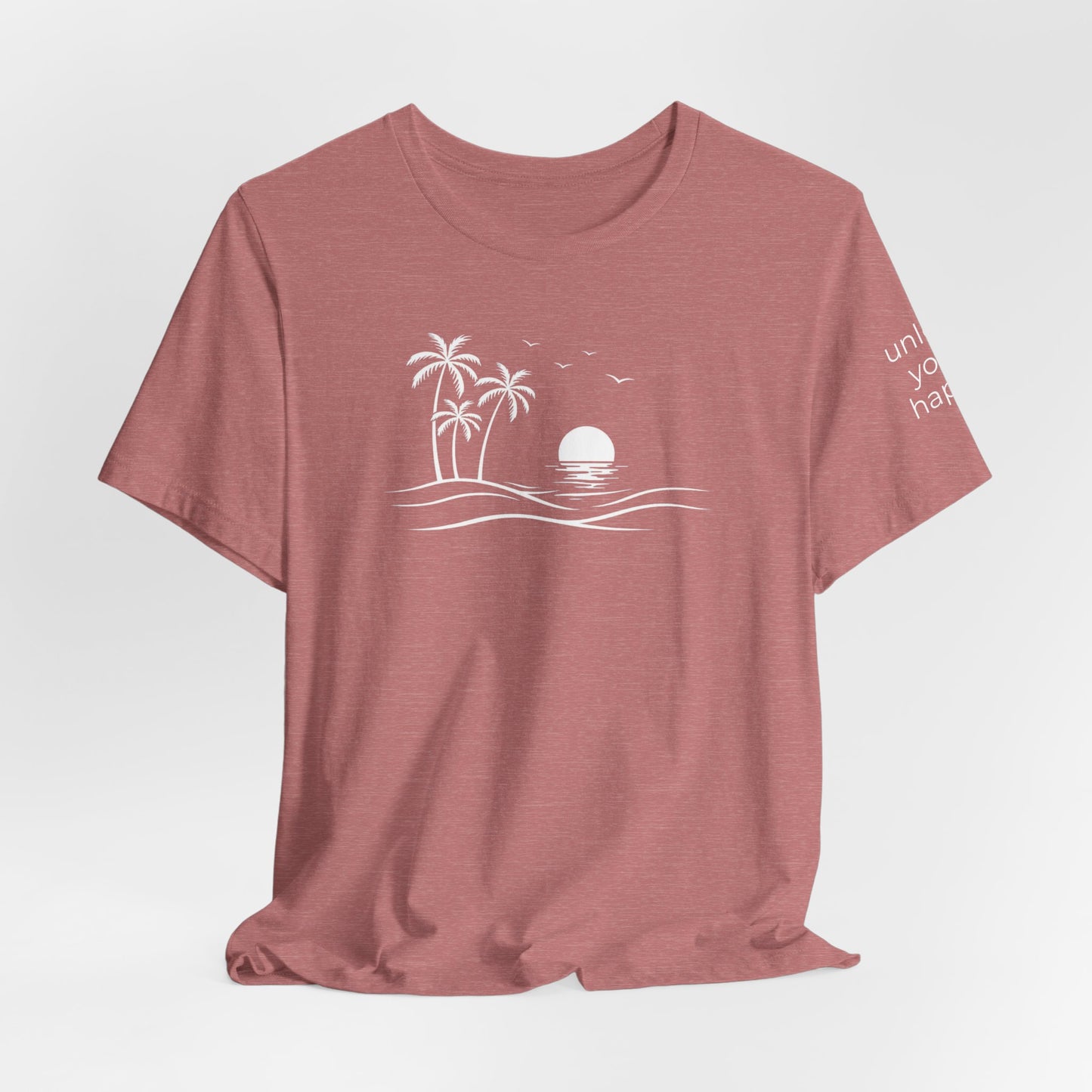 Ocean Graphic T-Shirt – Unisex Nature-Inspired Coastal Tee