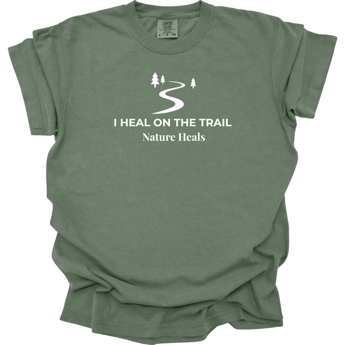 Nature Heals Trail Shirt - Comfort Colors Wanderlust Tee