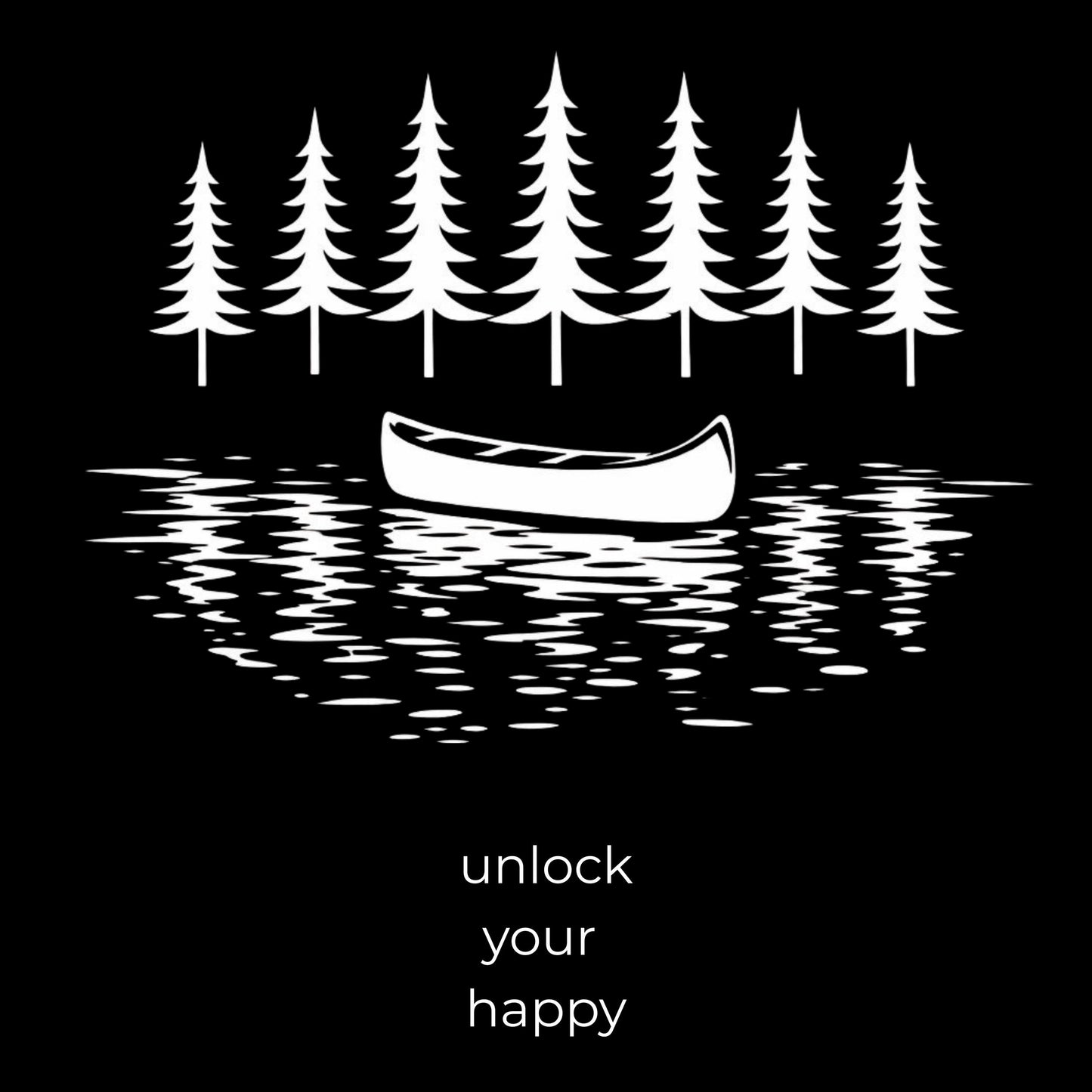 Canoe Graphic T-Shirt – Unisex Nature-Inspired Canoeing Lover Tee