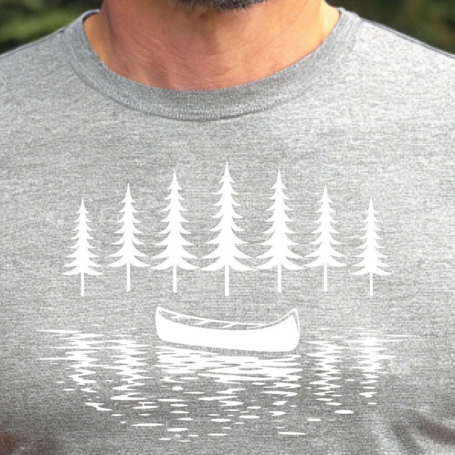 Canoe Graphic T-Shirt – Unisex Nature-Inspired Canoeing Lover Tee