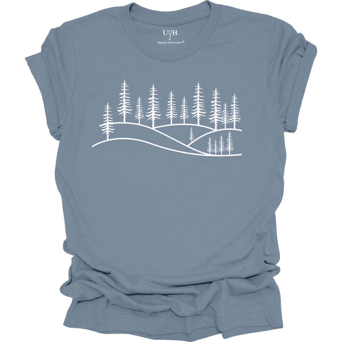 Forest Graphic T-Shirt – Unisex Nature-Inspired Woodland Tee