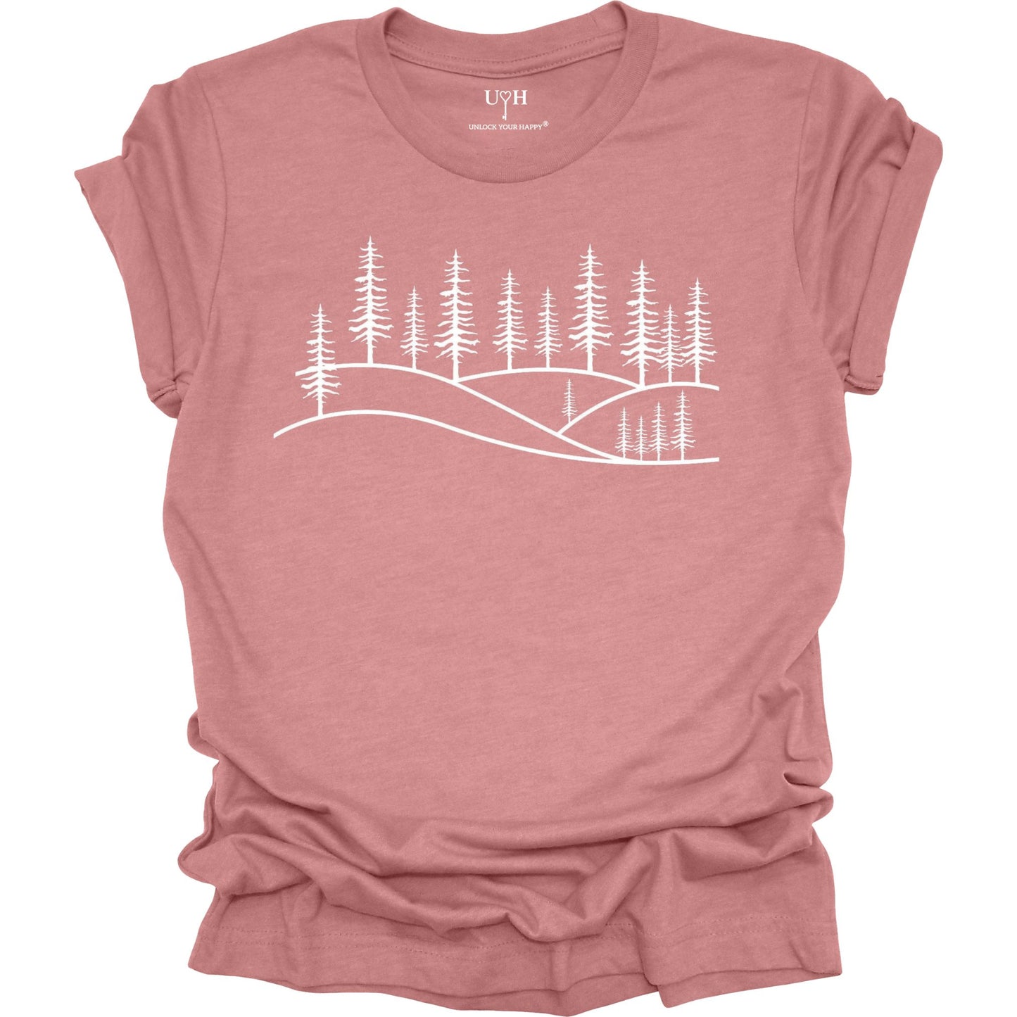 Forest Graphic T-Shirt – Unisex Nature-Inspired Woodland Tee