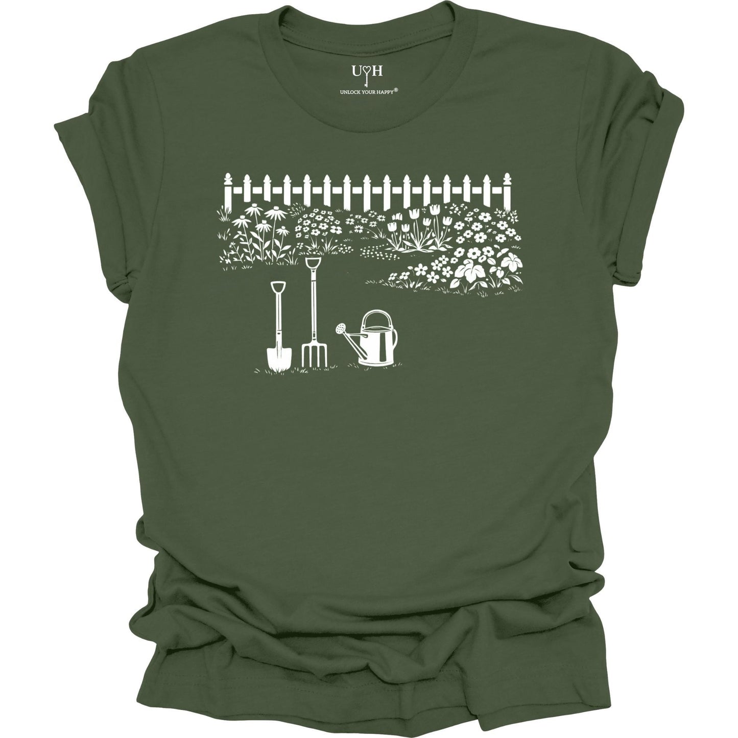 Gardening Graphic T-Shirt – Unisex Nature-Inspired Garden Lover Tee