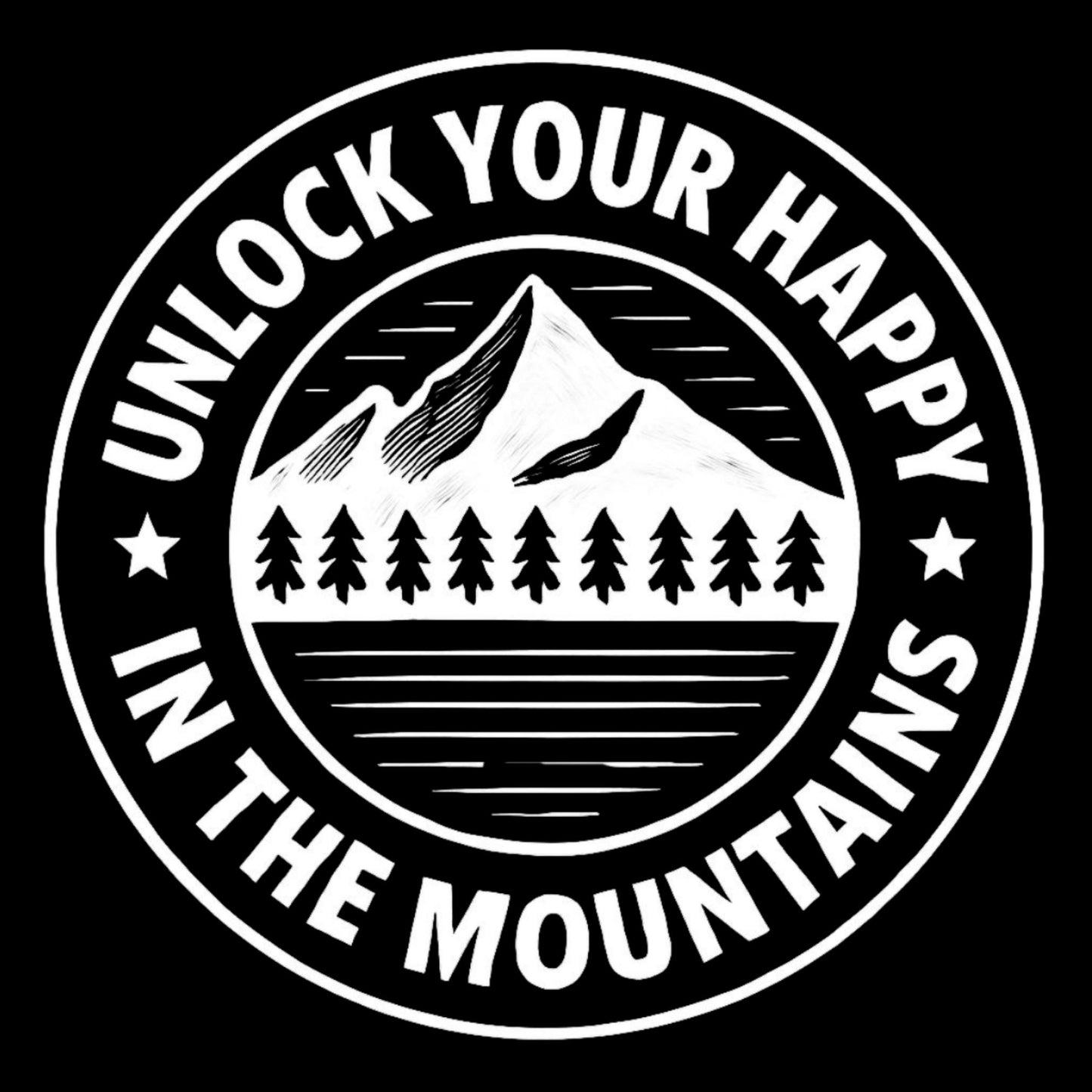 Mountain Graphic T-Shirt – Unisex Nature-Inspired Pocket Style Tee