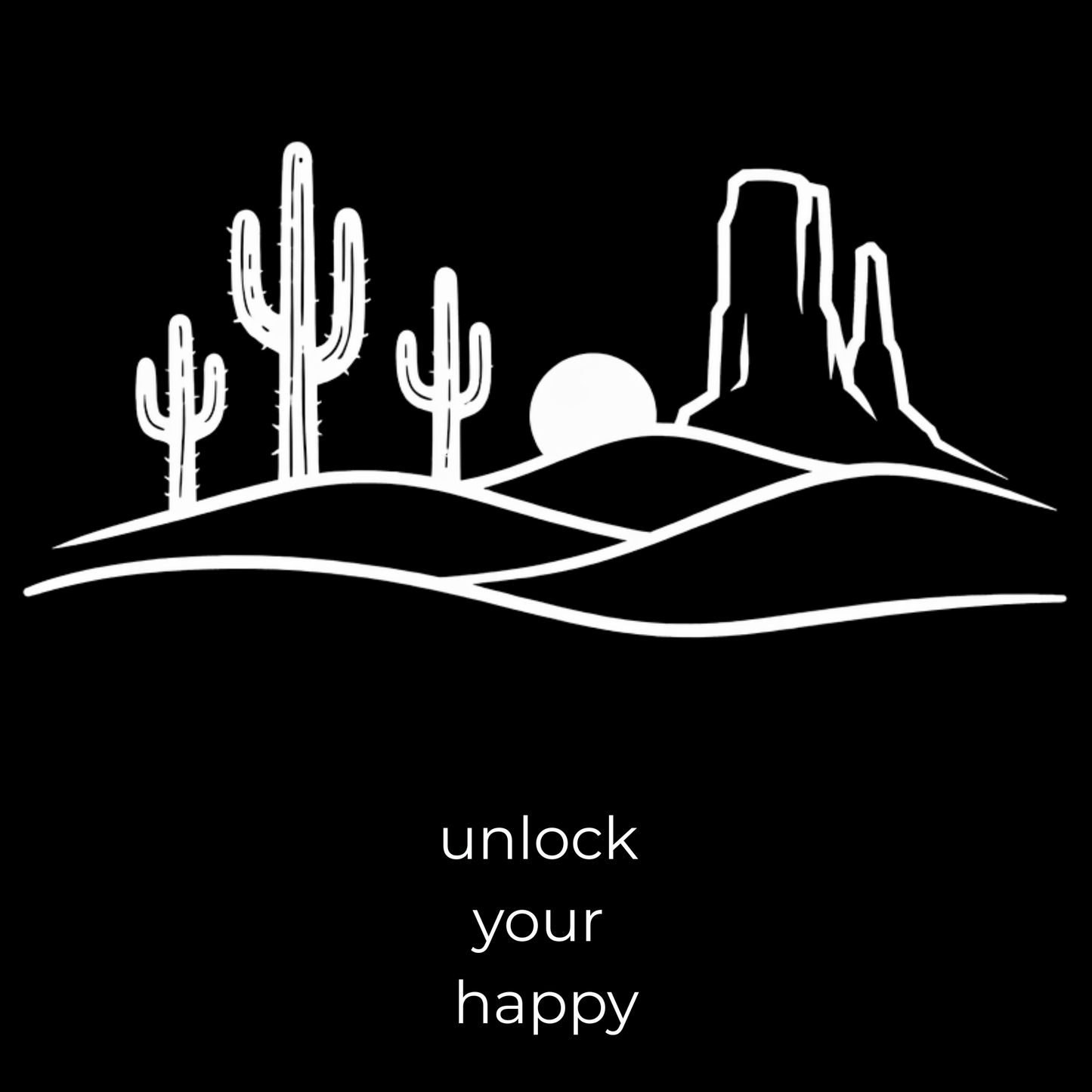 Desert Graphic T-Shirt – Unisex Nature-Inspired Southwest Tee